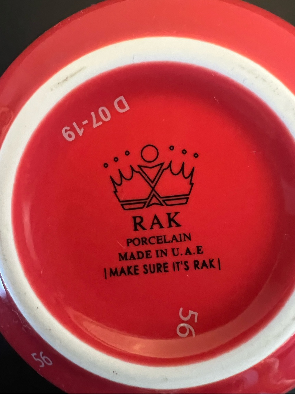 Swissotel x RAK Porcelain Red Silhouette Mug 10oz 4-Pattern Swiss Art 2019 - Picture 14 of 14